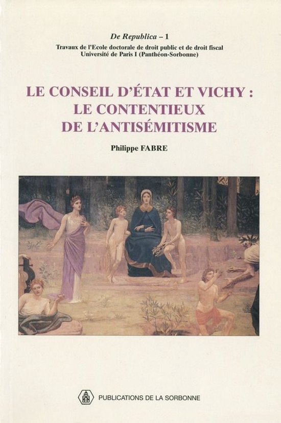 De Republica - Le Conseil d’État et Vichy - cover