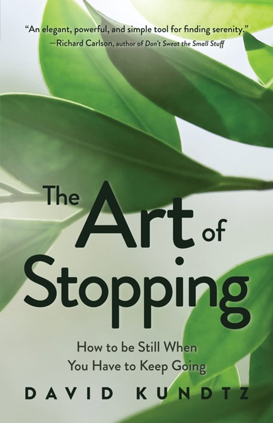 The Art of Stopping - cover
