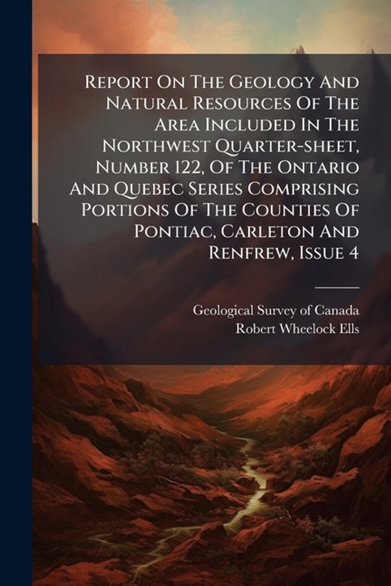 Report On The Geology And Natural Resources Of The Area Incl ... - cover