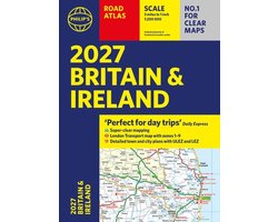 Philip’s 2027 Road Atlas Britain & Ireland