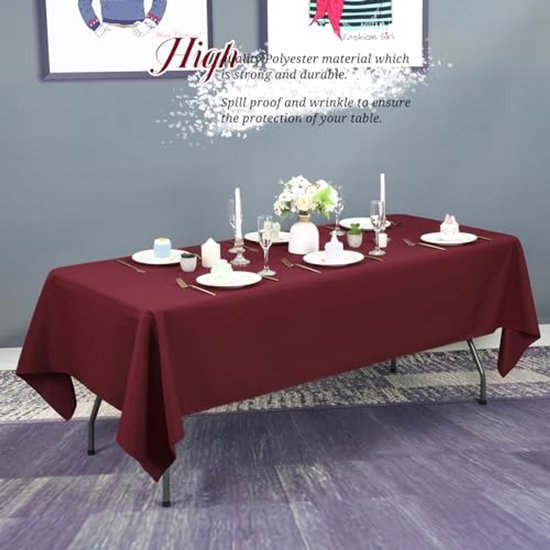 6 voet rekbaar tafelkleed - 2-delige set elastische tafelkleden gemaakt van polyester geschikt voor hoge tafels in bars en huwelijksfeesten 183 x 75 x 75 cm (wit 6 voet rekbaar tafelkleed - 2-delige set elastische tafelkleden gemaakt van polyester geschikt voor hoge tafels in bars en huwelijksfeesten 183 x 75 x 75 cm (wit