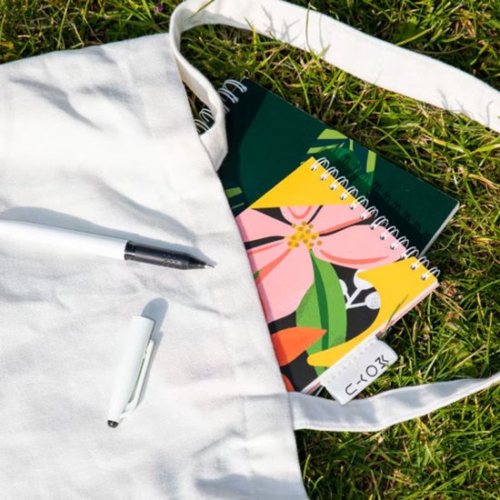 MOYU - Carnet Flower Vibes - Carnet effaçable A5 Premium