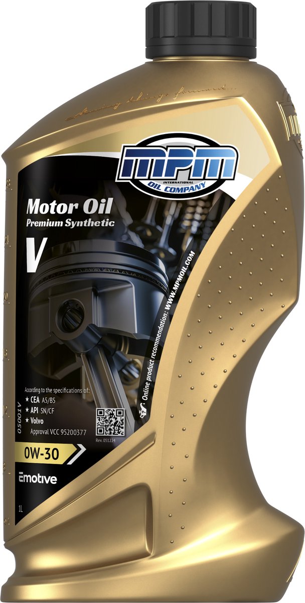 MPM Motorolie 0W30 A5/B5 - 1 liter
