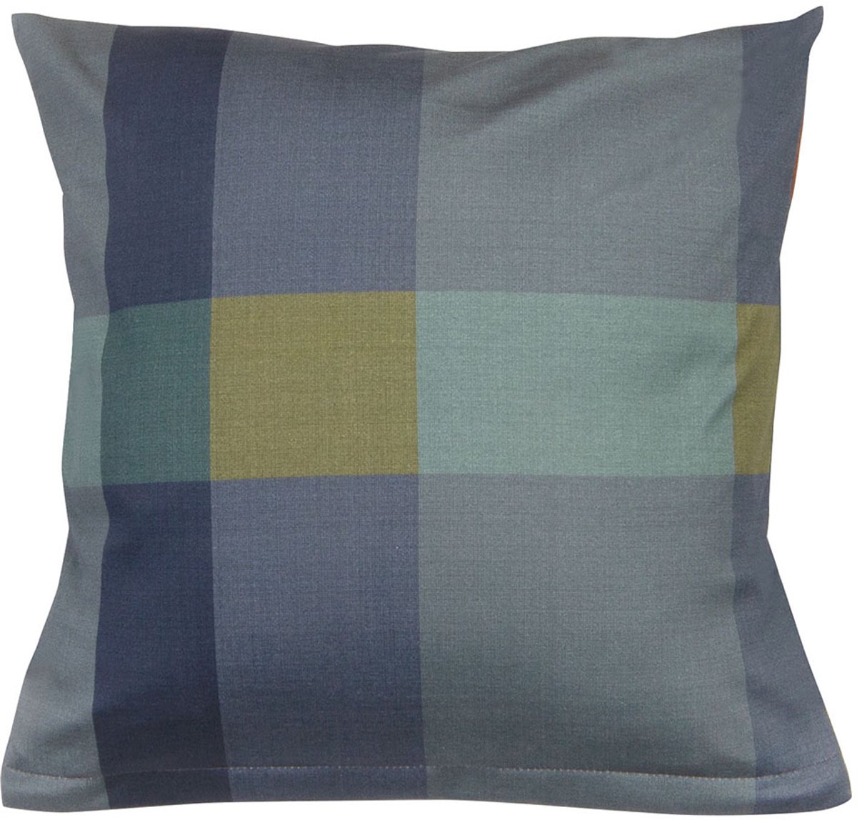 Katoenen Jersey Kussensloop 40x40 cm - Grote Kleurrijke Vierkanten