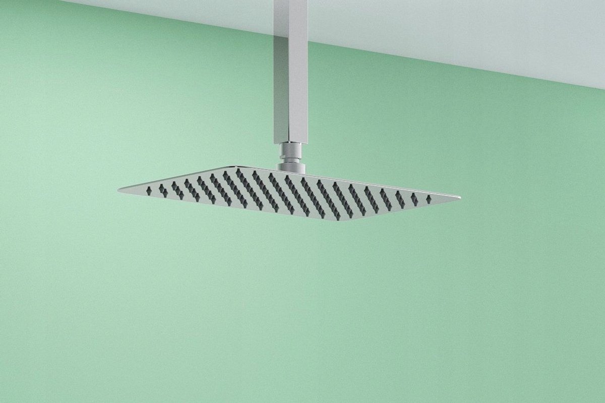 Excellent Plafond Douchearm 20 cm - Messing, Chroom