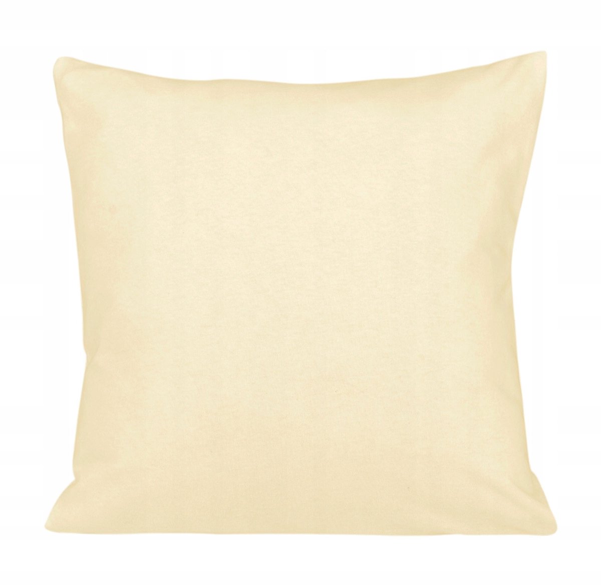 Jersey Kussensloop Geel 40x40 cm - 100% Katoen