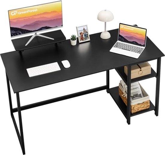 Massief houten kaptafel Bureau Slaapkamer Kaptafel Opbergkast Geïntegreerd multifunctioneel kaptafelbureau