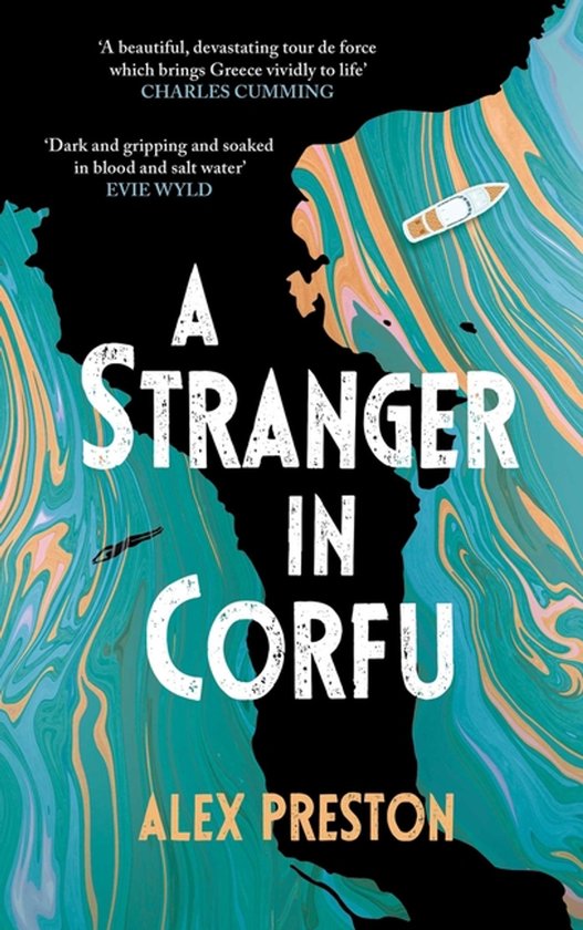 A Stranger in Corfu - cover