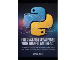 Omslag van Full Stack Web Development with Django and React