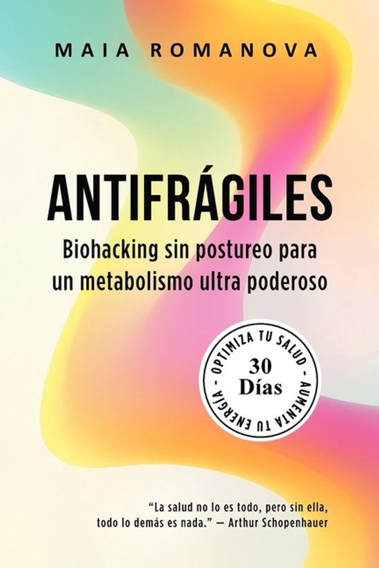 Antifrágiles - cover
