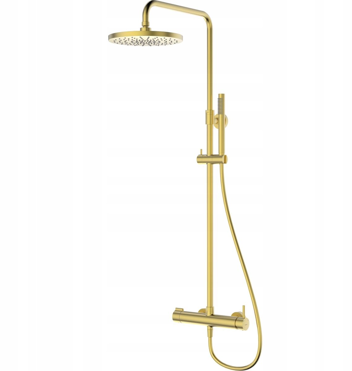 Oltens Molle Doucheset Wandmontage, Goud Geborsteld