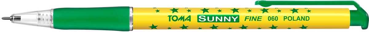 Zonnige Automatische Pen - Vloeiend Schrijvend, Groen