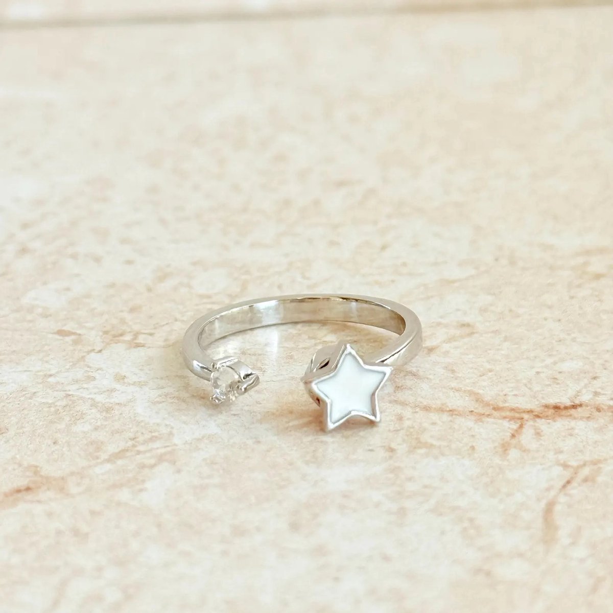Fidget ring ster - anti-stress - anti-angst - spinner ring