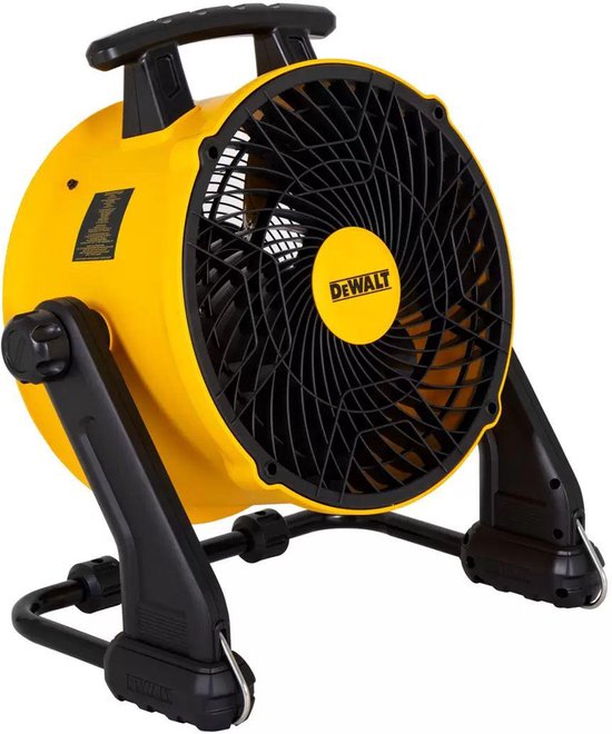 16″ (40 cm) DeWalt DXF1645 tafel- en hangventilator, 110W krachtig, 3 snelheden, werkplaatsventilator
