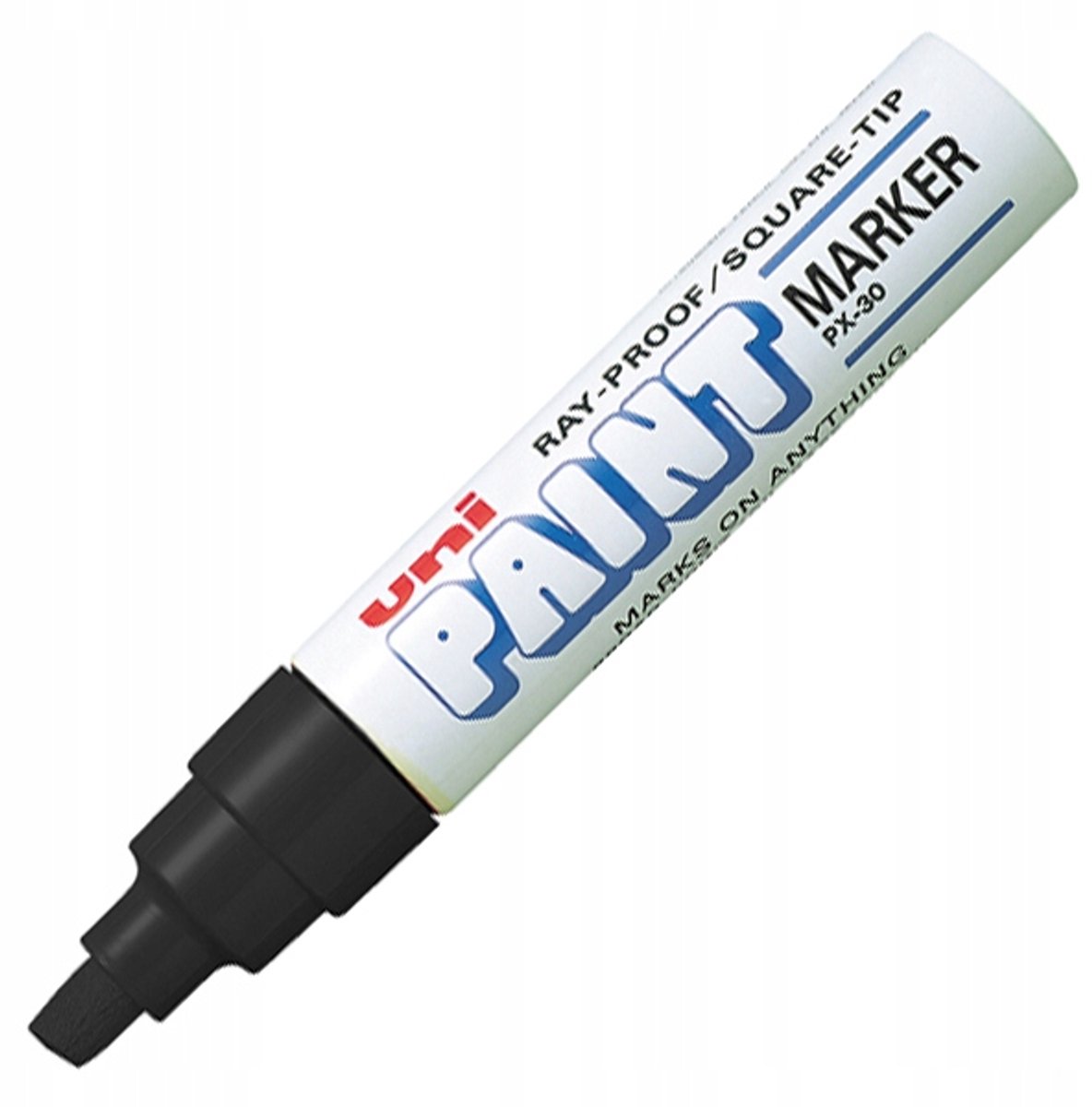UNI PX-30 Olie-gebaseerde Marker Zwart - Duurzaam en Veelzijdig