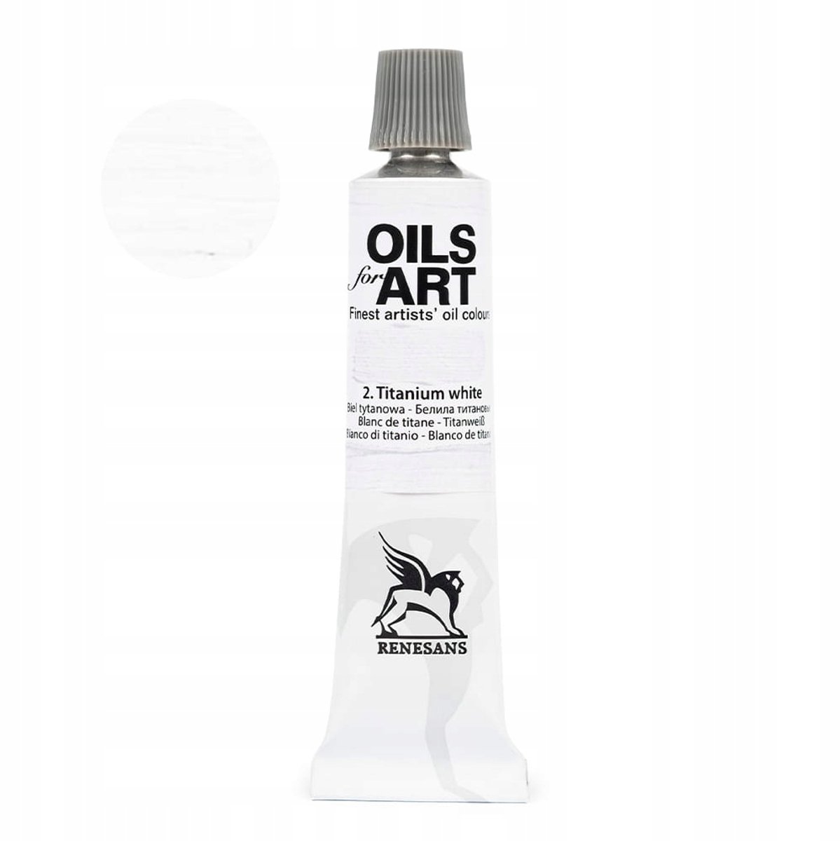 Olieverf 20ml - Wit Titaan