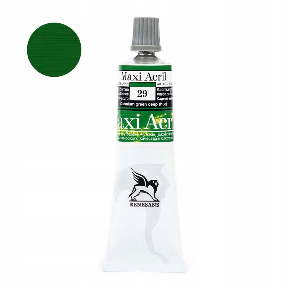Maxi Acryl Acrylverf 60ml - Donker Kadmium Groen
