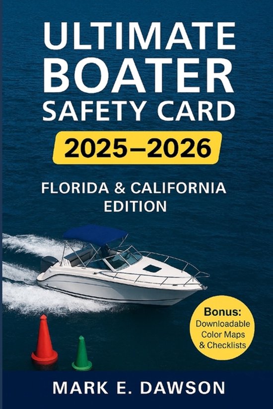 Ultimate Boater Safety Card 2025 - Florida & California Edit ... - cover