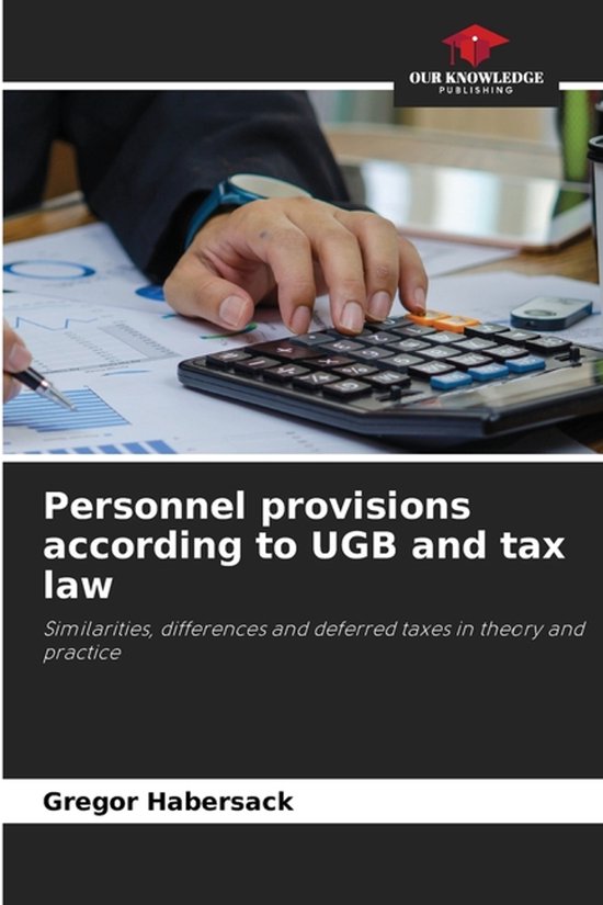 Personnel provisions according to UGB and tax law - cover