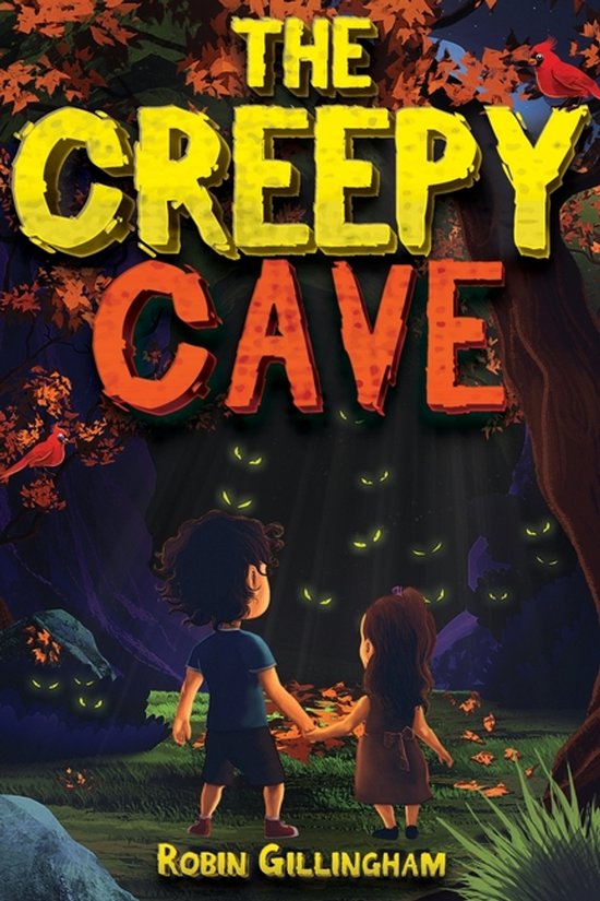 Dyslexia Reading Books for Kids Age 8-12-The Creepy Cave - cover