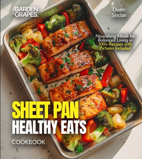 Sheet Pan Healthy Eats Cookbook - cover