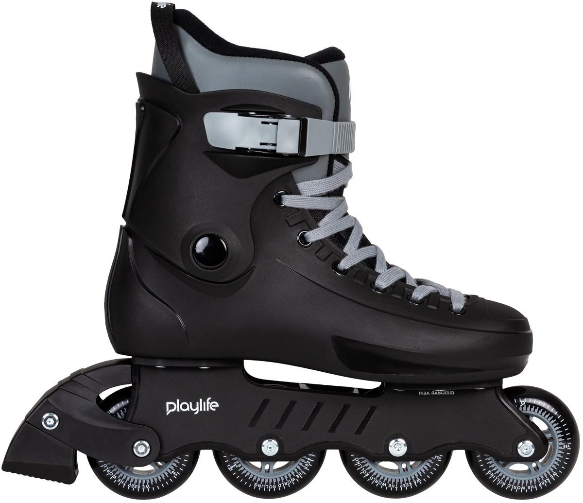 Playlife Rave 80 Inline Skates Man Vrouw Zwart