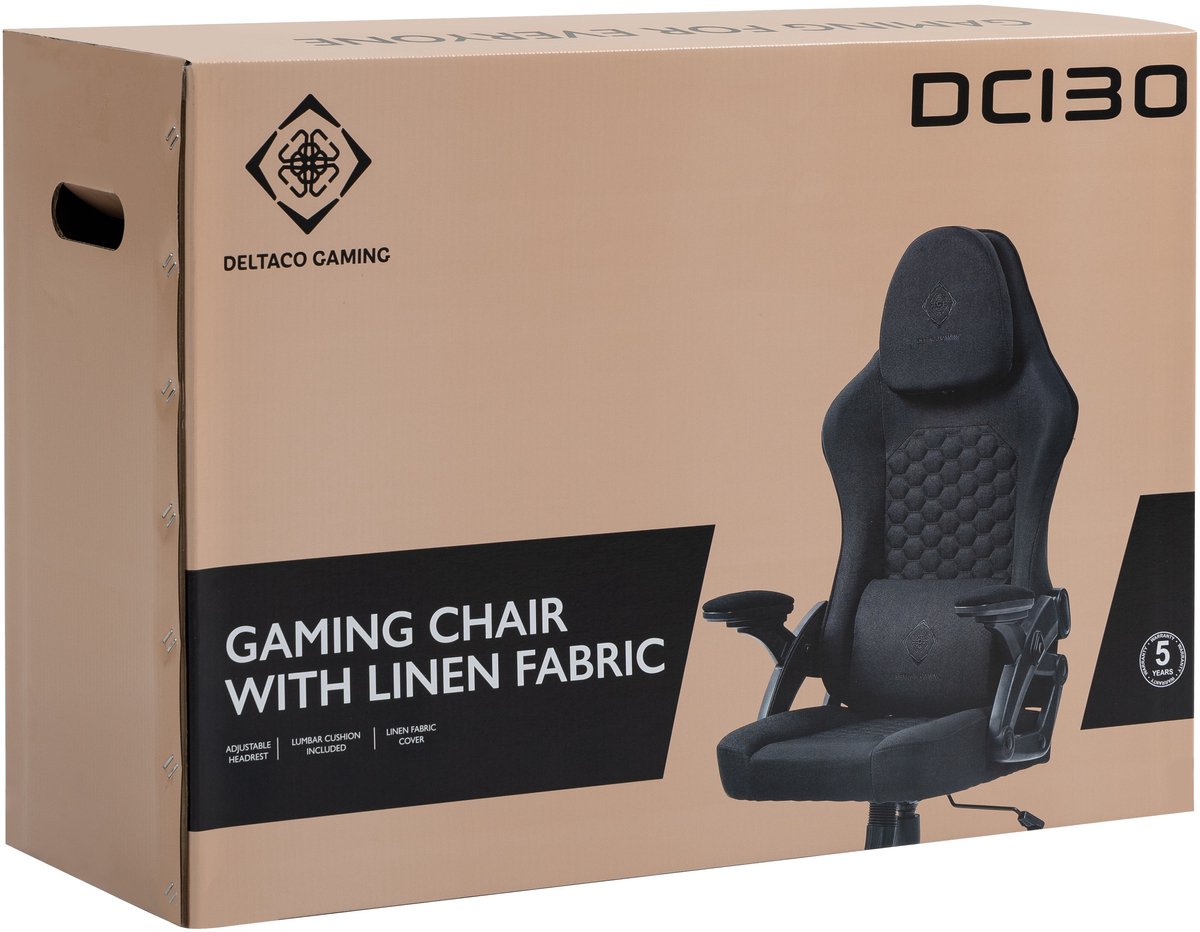 DistIT Services AB Deltaco Gaming DC130 - Bureaustoel thumbnail 6