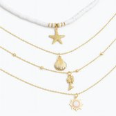 Halsketting voor Dames | Zeeschilpad Hanger | Zilver | Goud | Stijlvol
