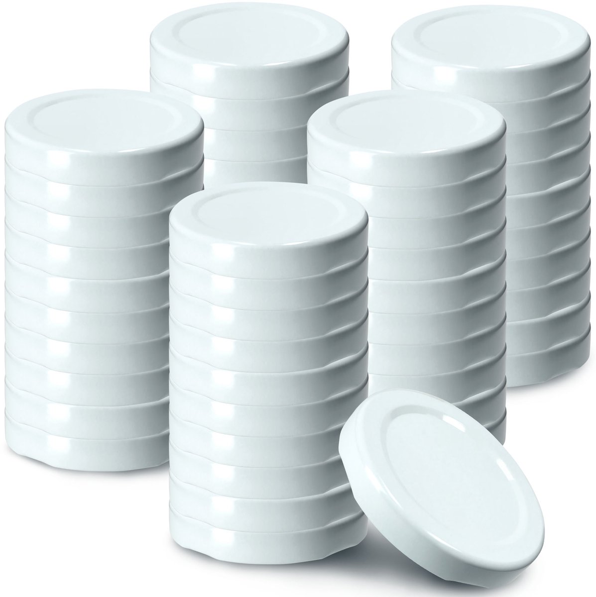 KADAX doppen voor flessen, potten, dop, deksel, Fi33, 50 stuks, 3 haken