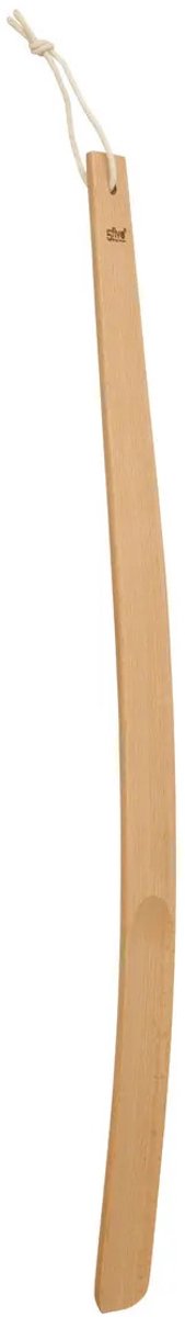 5Five Schoenlepel - 55 cm - bamboe - bruin - met touw - instaphulp - schoenen