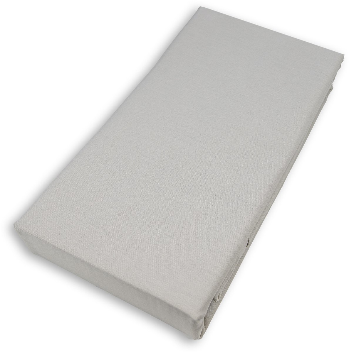 Tuur - Hoeslaken 180x200 cm - 100% Biokatoen hoeslaken - Hoeslaken topper - Timeless Grey - Geschikt voor Matrassen 20-30 cm Hoogte - Wasbaar - Tweepersoons