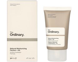 The Ordinary Natural Moisturizing Factors + HA Moisturizing - Hydraterende crème voor alle huidtypes - 30 ml