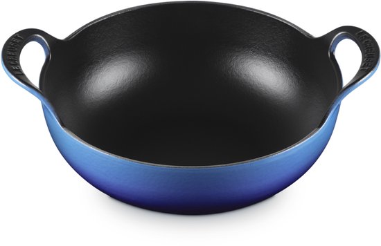 Plat Balti Le Creuset en fonte émaillée - 24 cm / 2,7 litres - azur