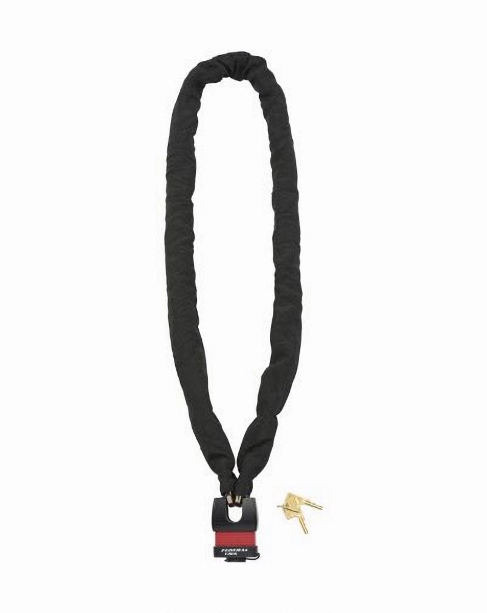 Motorslot, met hangslot en ketting, LOOPS, 10 mm ketting, 150 cm, THIRARD