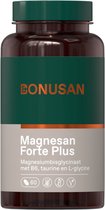 BONUSAN Magnesan Forte Plus – 60 Tabletten – 150 mg - Magnesium – Bisglycinaat – Met B6, Taurine & L-Glycine – Goed Voor Zenuwstelsel en Gemoedstoestand