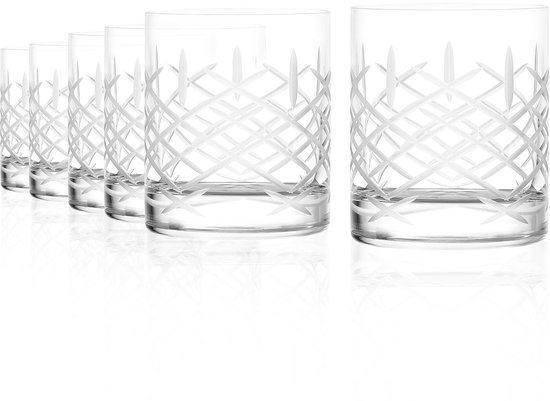 Whiskyglazen Set Van 4-300 Ml Premium Loodvrij Kristal Whiskyglas, Voor Het Drinken Van Whisky, Bourbon, Cognac, Ierse Whisky En Ouderwetse Cocktails,B Whiskyglazen Set Van 4-300 Ml Premium Loodvrij Kristal Whiskyglas, Voor Het Drinken Van Whisky, Bourbon, Cognac, Ierse Whisky En Ouderwetse Cocktails,B