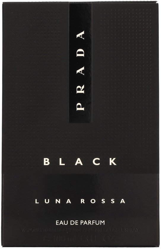 Prada Luna Rossa Black 100 ml - Eau de Parfum - Herenparfum