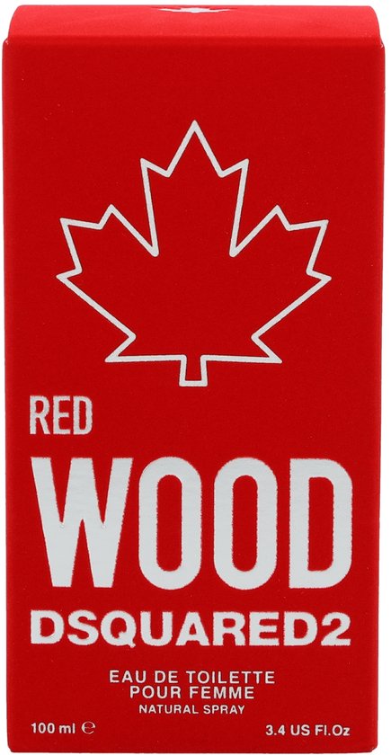 Dsquared2 - Damesparfum - Red Wood pour Femme - Eau de toilette 100 ml