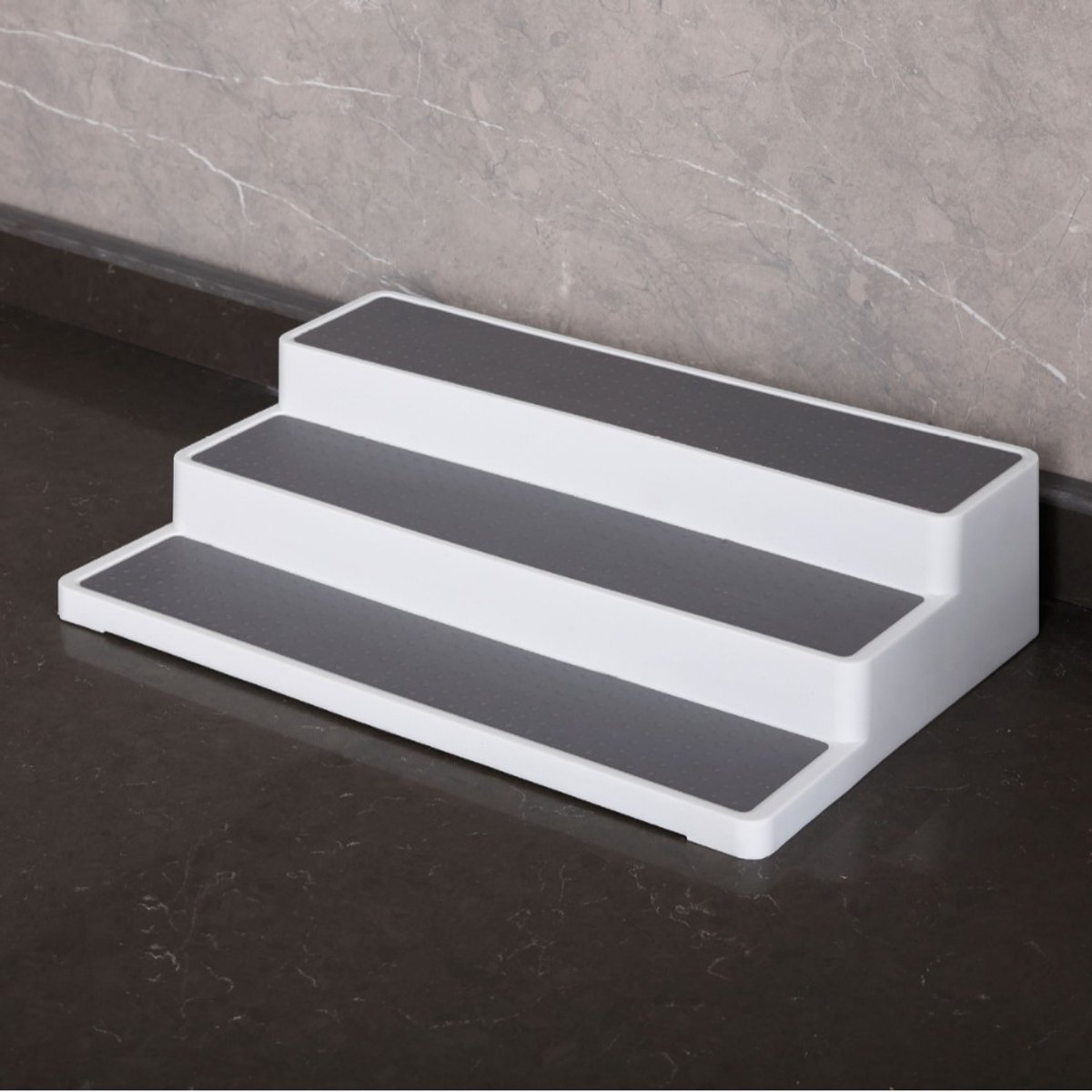 Antislip 3-laags kruidenkast organizer voor in de keuken