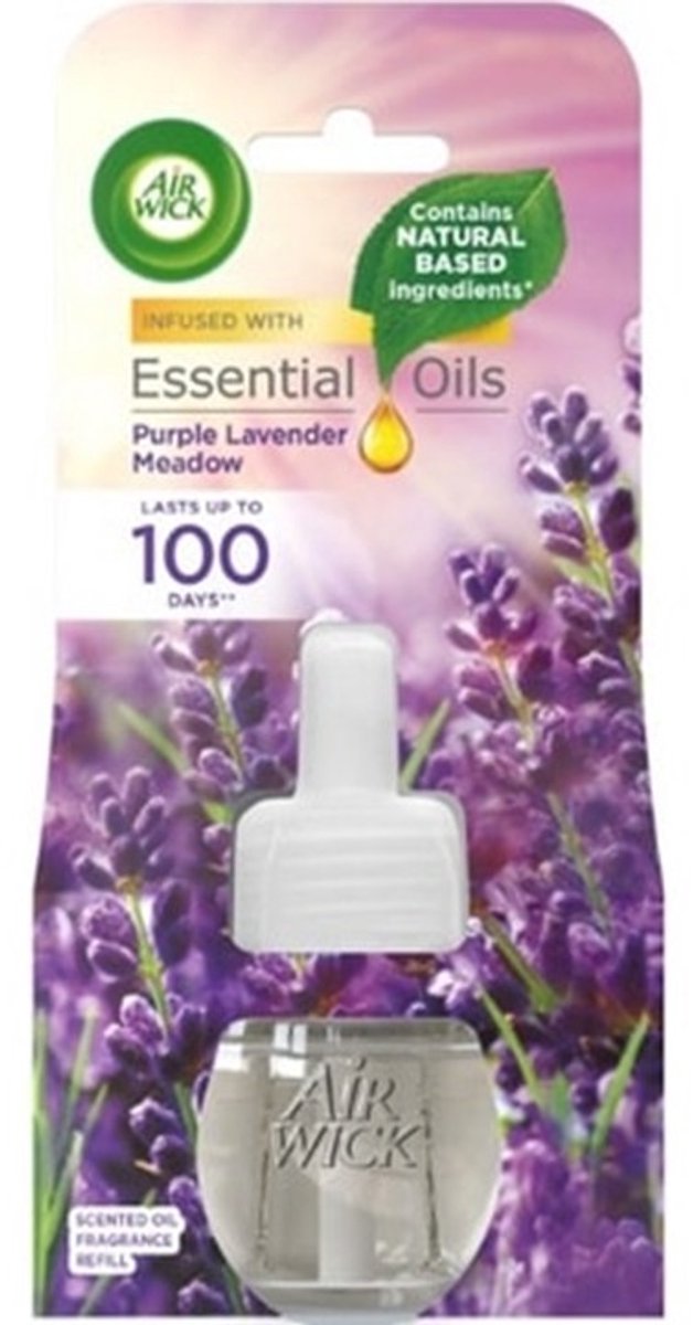 Airwick Electric Navulling – Lavendel 19 ml