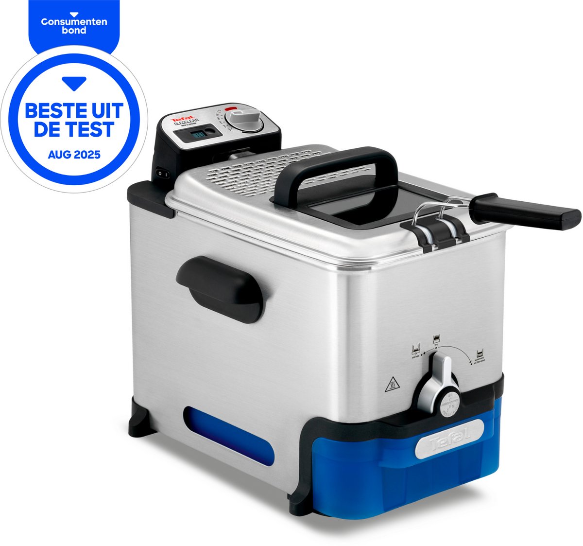Tefal Oleoclean Pro FR8040 frituurpan met oliefilter thumbnail 2