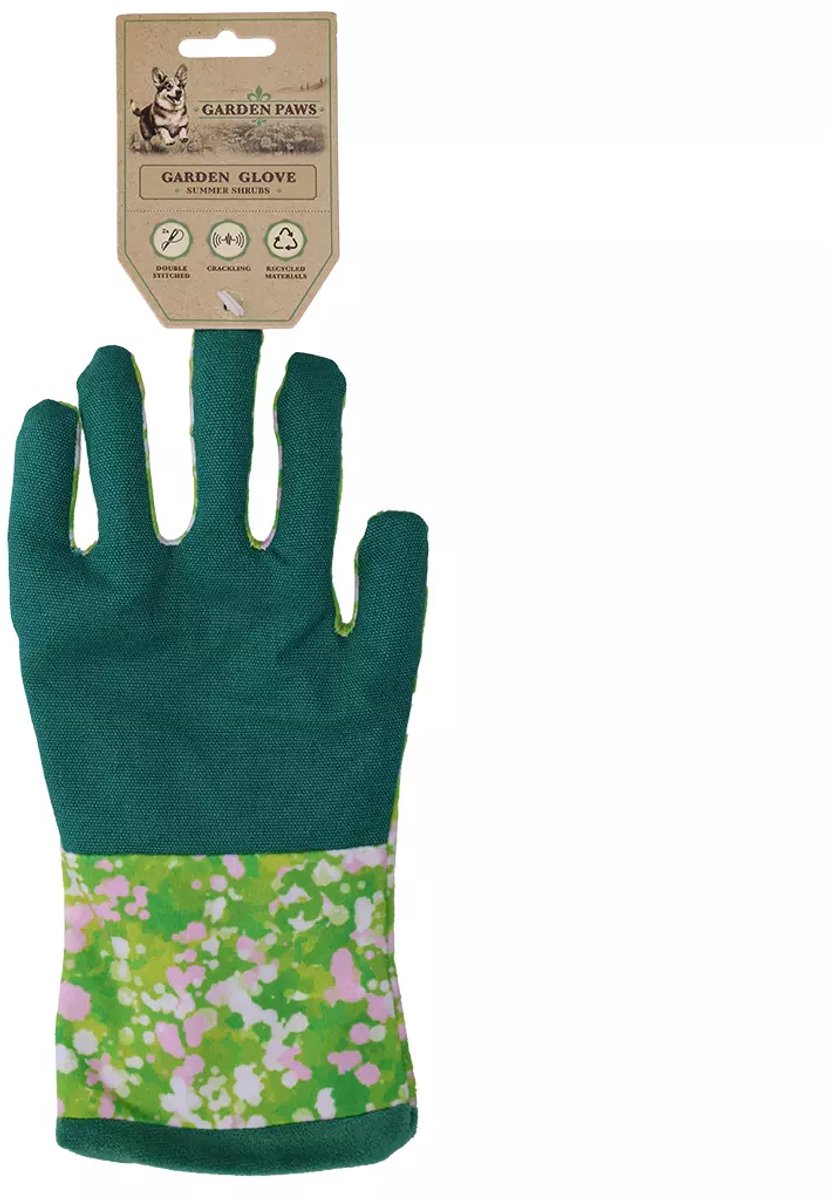 Garden Paws - Hondenspeeltje - Ruimte voor Snacks en Knisperend Geluid - Summer Shrubs