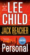 Boekomslag 'Personal' van Lee Child, 'A Jack Reacher Novel', met 'The best one yet.' - Stephen King