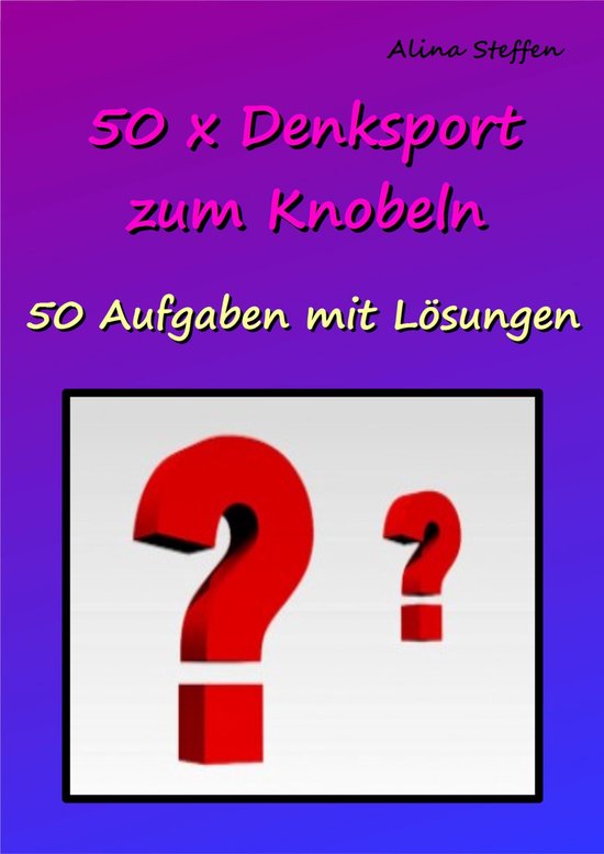50 x Denksport zum Knobeln - cover