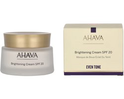 AHAVA Hydraterende Crème met SPF-20 - Verheldert & Egaliseert Huid | Anti-Rimpel & Anti-Aging | Innovatieve AHAVA Technologieën | Gezichtscrème voor mannen & vrouwen | Moisturizer voor een Droge Huid & Gezicht - 50ml