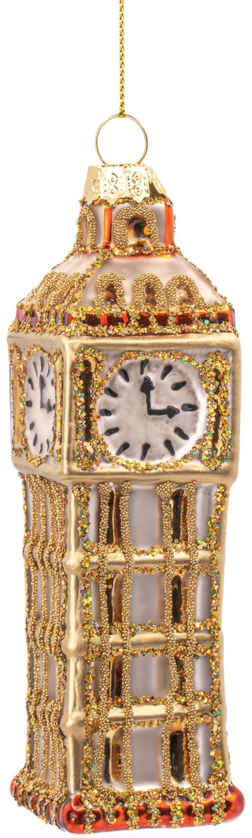 Big Ben Londen kerstbal - Sass & Belle