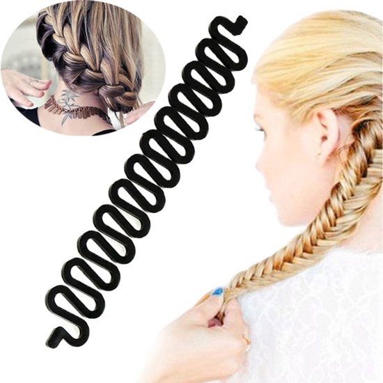 Haarvlecht Hulpstuk - Hulpmiddel Braiding - Praktisch Haarstyling Accessoire - Vlecht Hulpstuk - Vlechten - Tool – Haarclip - Vlechten – Bruidskapsel – Perfecte Vlecht – LOUZIR