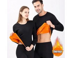 Thermisch Ondergoed Heren Set – Warm Winterondergoed met Lange Thermobroek en Shirt – Ademend & Isolerend – Maat XL (47–55 kg)