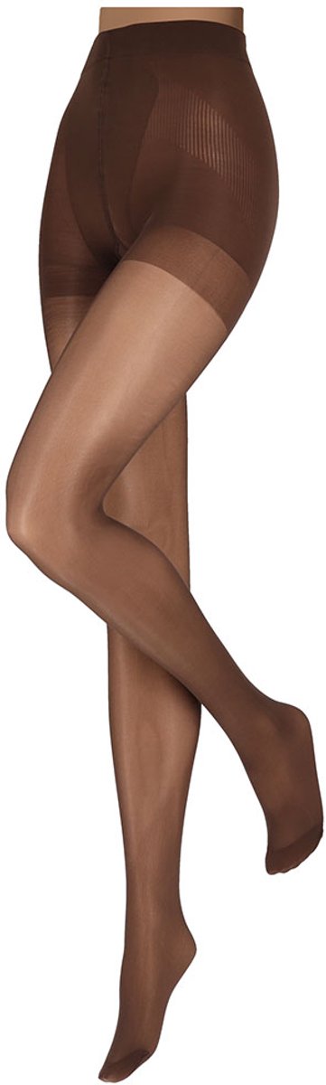 Sarlini - Corrigerende Panty 2-pack - 40 Denier - Mokka - MT S