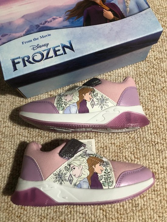 Leomil - Frozen - Baskets lumineuses pour filles - Chaussures Enfants - Pointure 30